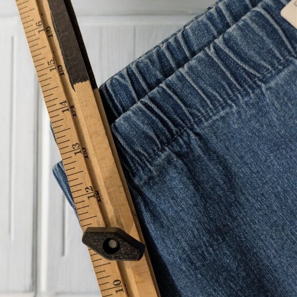Real Size Jeans Womens Plus Size 2XP XXLP 2X Petite Pull On Elastic Waist Pants - Picture 7 of 8